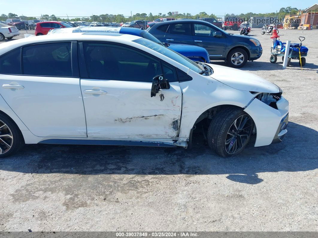 2020 Toyota Corolla Se Белый vin: JTDP4RCE0LJ008290