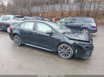 2020 Toyota Corolla Se Black vin: JTDP4RCE2LJ037662