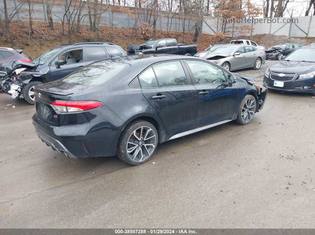 2020 Toyota Corolla Se Black vin: JTDP4RCE2LJ037662