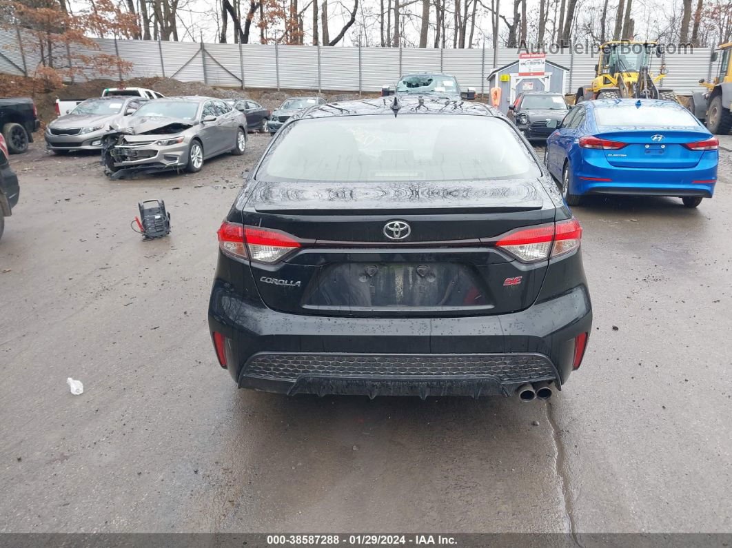 2020 Toyota Corolla Se Black vin: JTDP4RCE2LJ037662