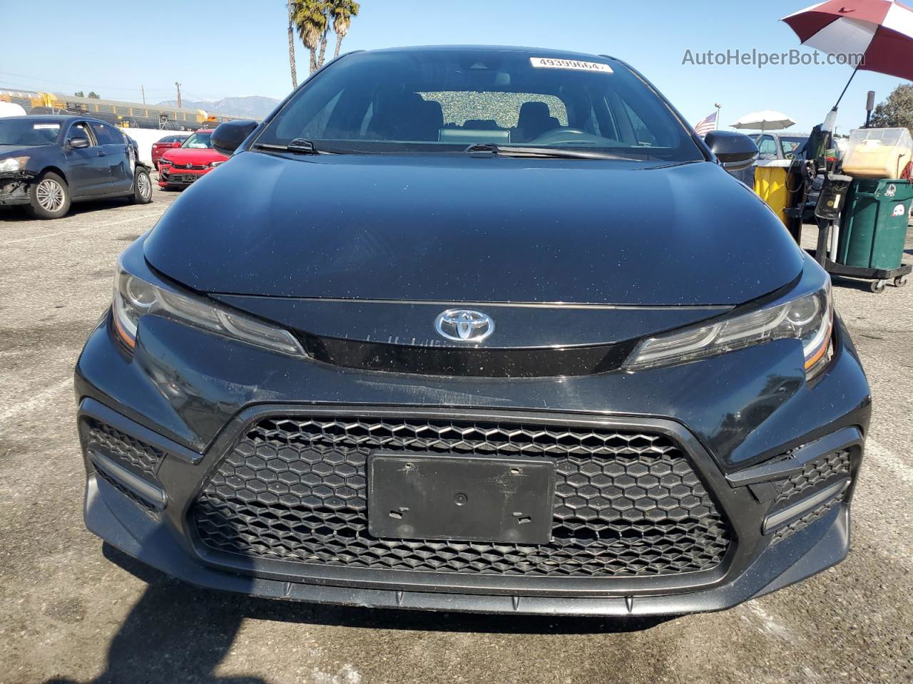 2020 Toyota Corolla Se Black vin: JTDP4RCE3LJ036567