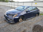 2020 Toyota Corolla Se Blue vin: JTDP4RCE4LJ020958