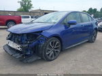 2020 Toyota Corolla Se Blue vin: JTDP4RCE4LJ052440