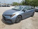 2020 Toyota Corolla Se Blue vin: JTDP4RCE6LJ028575