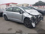 2020 Toyota Corolla Se Silver vin: JTDP4RCE6LJ050897