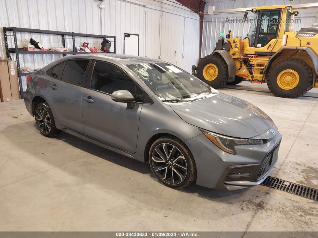 2020 Toyota Corolla Se Синий vin: JTDP4RCE7LJ004723