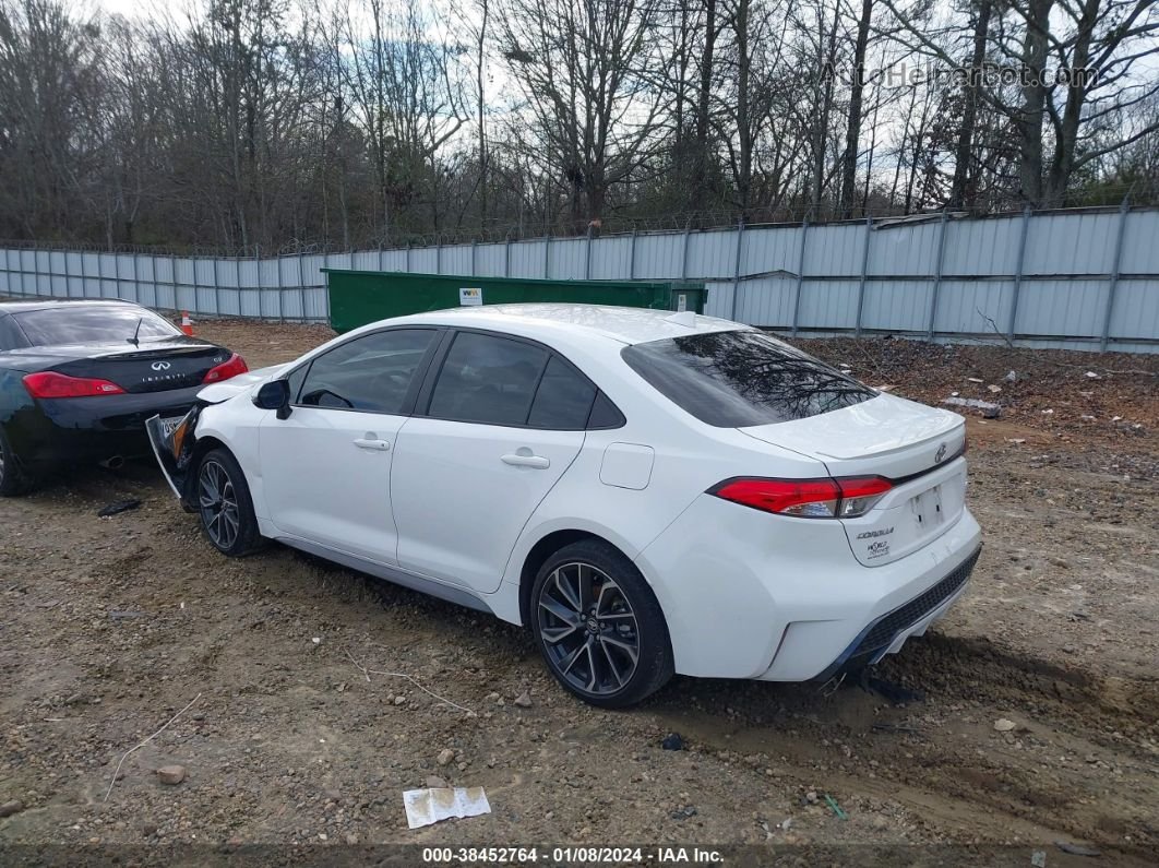 2021 Toyota Corolla Se Белый vin: JTDS4MCE0MJ059092