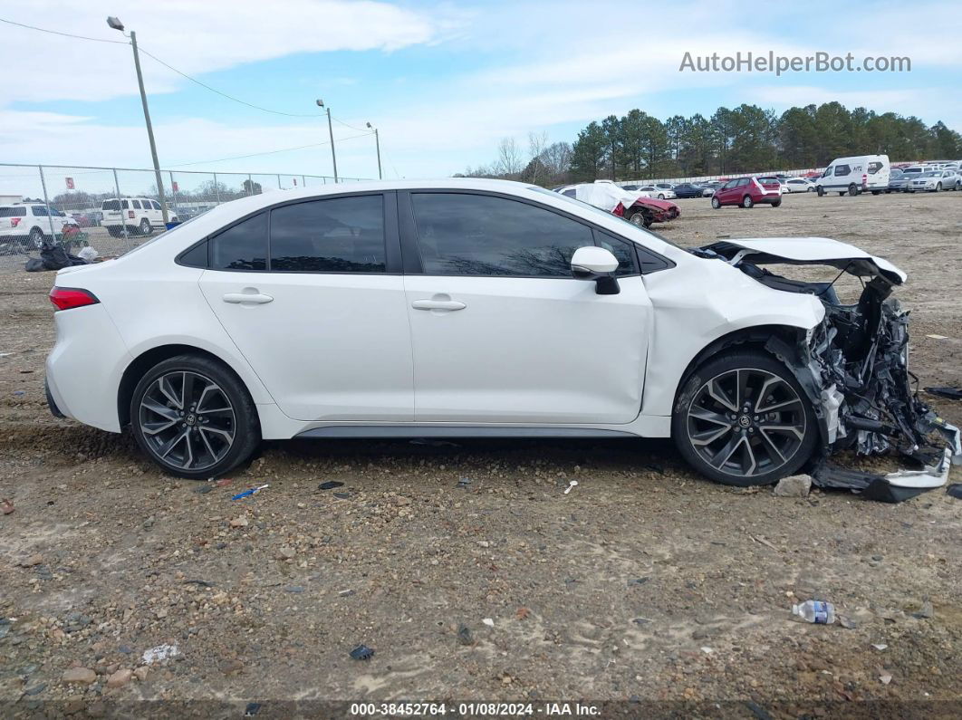 2021 Toyota Corolla Se Белый vin: JTDS4MCE0MJ059092