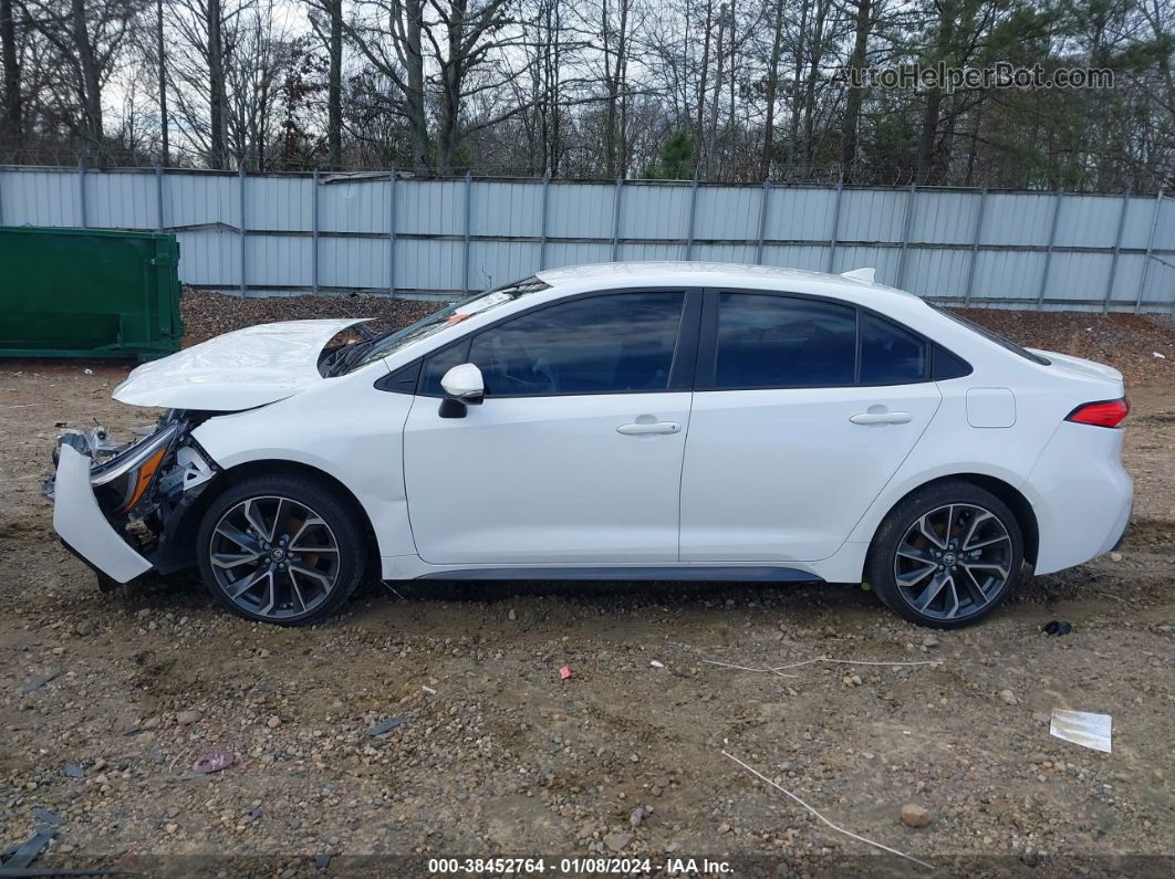 2021 Toyota Corolla Se Белый vin: JTDS4MCE0MJ059092