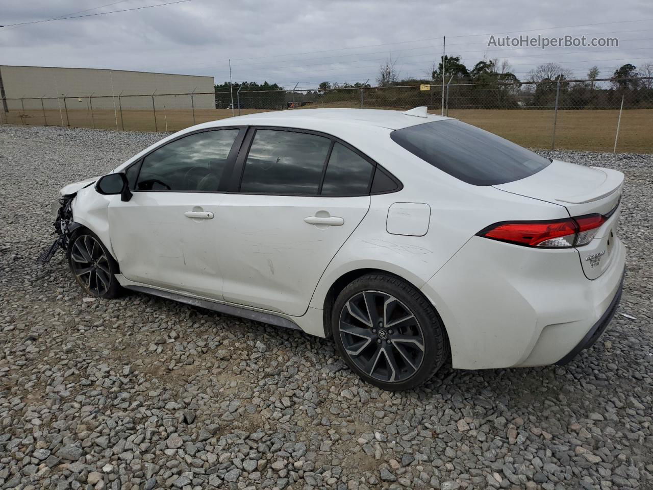 2021 Toyota Corolla Se Белый vin: JTDS4MCE0MJ074160