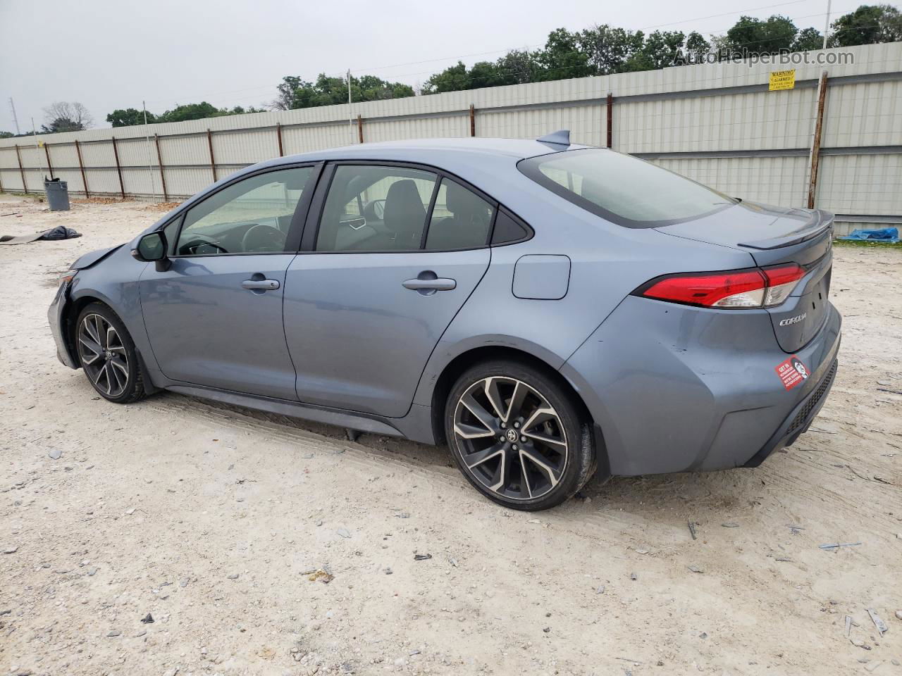 2021 Toyota Corolla Se Blue vin: JTDS4MCE1MJ062938