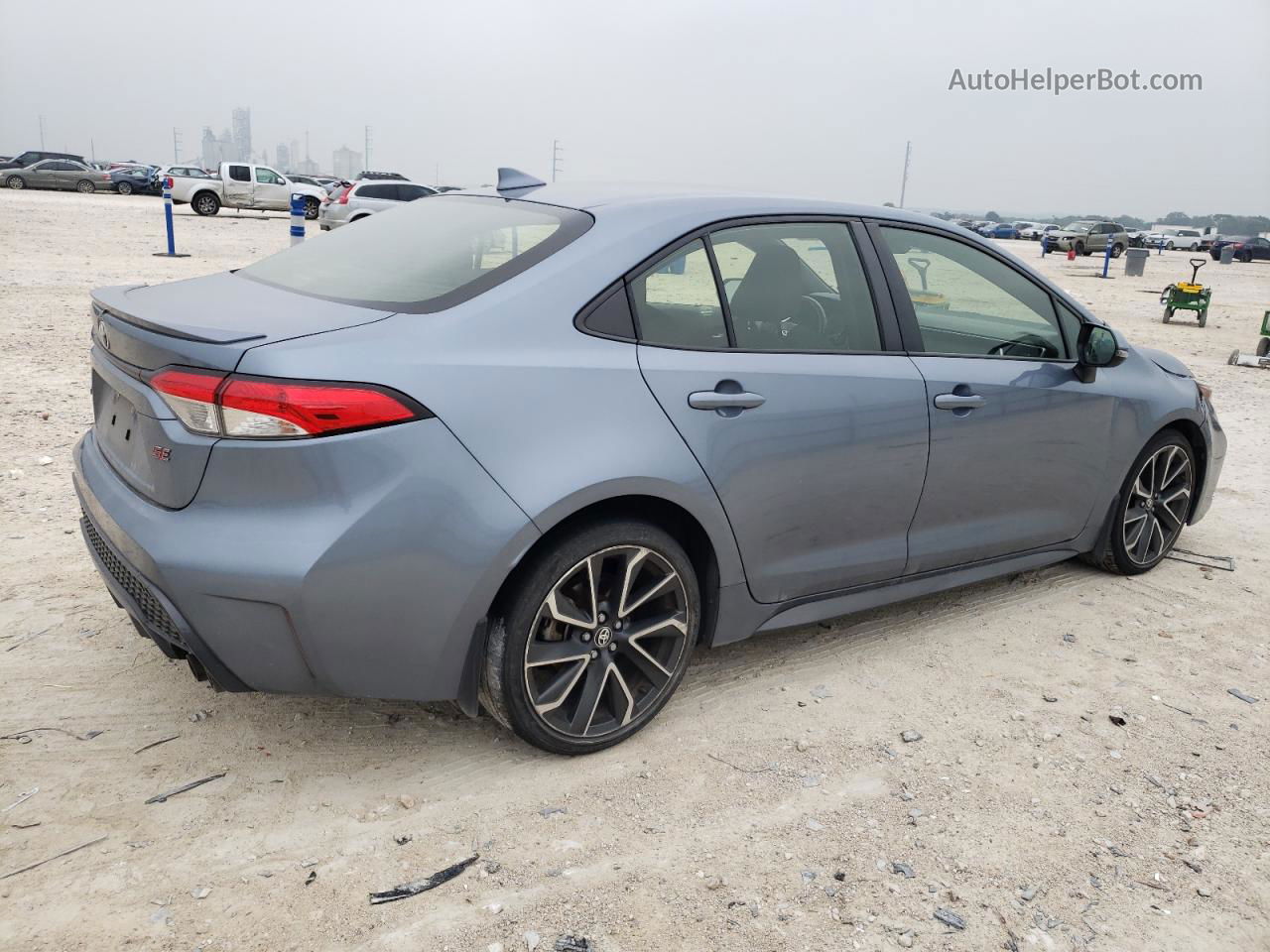 2021 Toyota Corolla Se Blue vin: JTDS4MCE1MJ062938