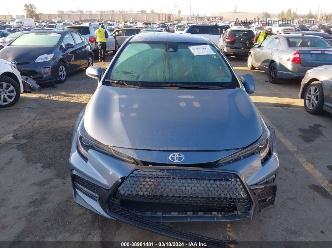 2021 Toyota Corolla Se Синий vin: JTDS4MCE2MJ078355