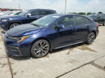 2021 Toyota Corolla Se Blue vin: JTDS4MCE5MJ072162