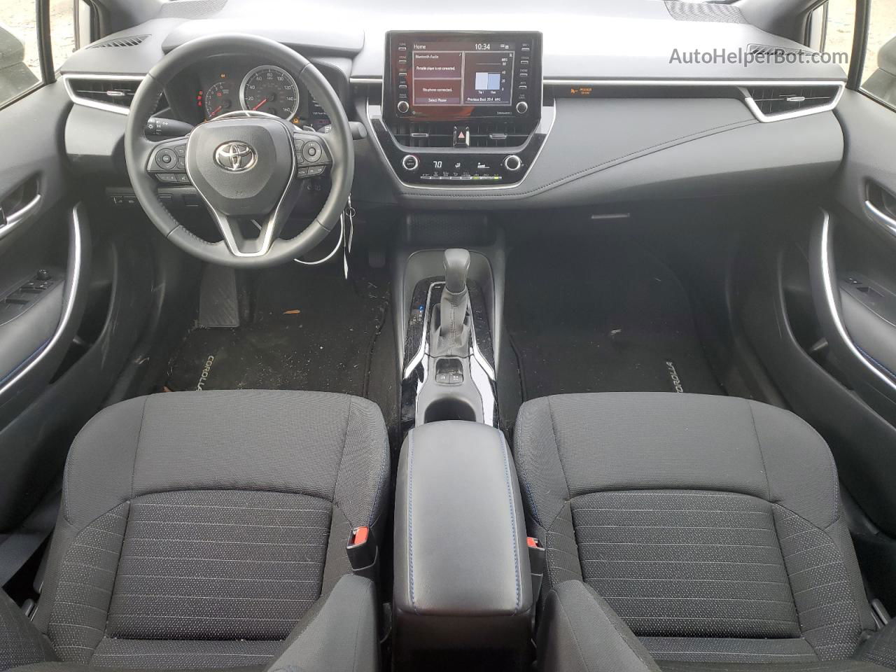 2021 Toyota Corolla Se Silver vin: JTDS4MCE6MJ061140