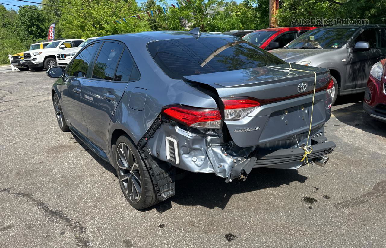 2021 Toyota Corolla Se Blue vin: JTDS4MCE6MJ061221