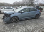 2021 Toyota Corolla Se Синий vin: JTDS4MCE6MJ062403