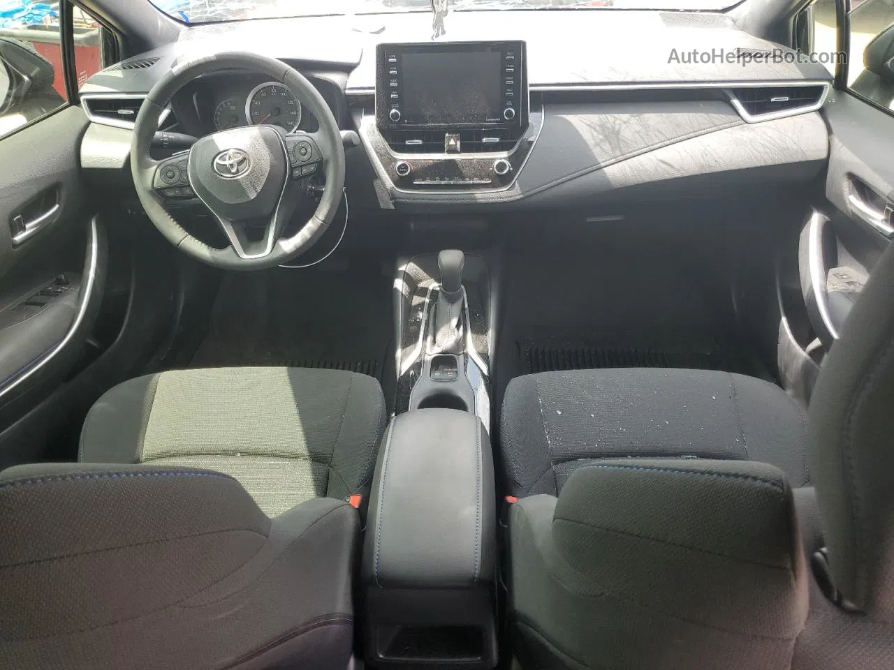 2021 Toyota Corolla Se Черный vin: JTDS4MCE6MJ072400