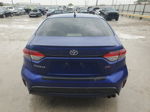 2021 Toyota Corolla Se Blue vin: JTDS4MCE7MJ058327