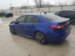 2021 Toyota Corolla Se Синий vin: JTDS4MCE7MJ058327