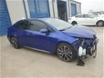 2021 Toyota Corolla Se Синий vin: JTDS4MCE7MJ058327