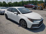 2021 Toyota Corolla Se White vin: JTDS4MCE7MJ059607