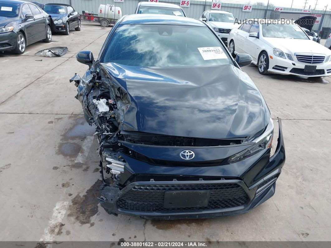 2021 Toyota Corolla Se Black vin: JTDS4MCE8MJ055873