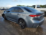 2021 Toyota Corolla Se Gray vin: JTDS4MCE8MJ072284