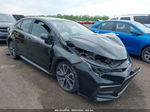 2021 Toyota Corolla Se Black vin: JTDS4MCE8MJ080658