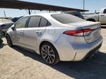 2021 Toyota Corolla Se Silver vin: JTDS4MCEXMJ056653