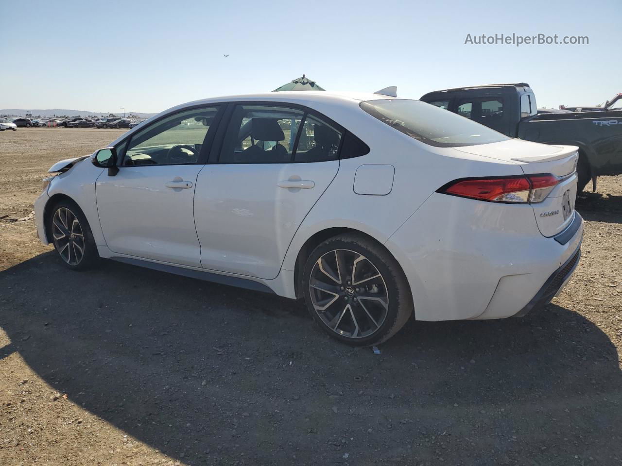 2021 Toyota Corolla Se Белый vin: JTDS4MCEXMJ080886