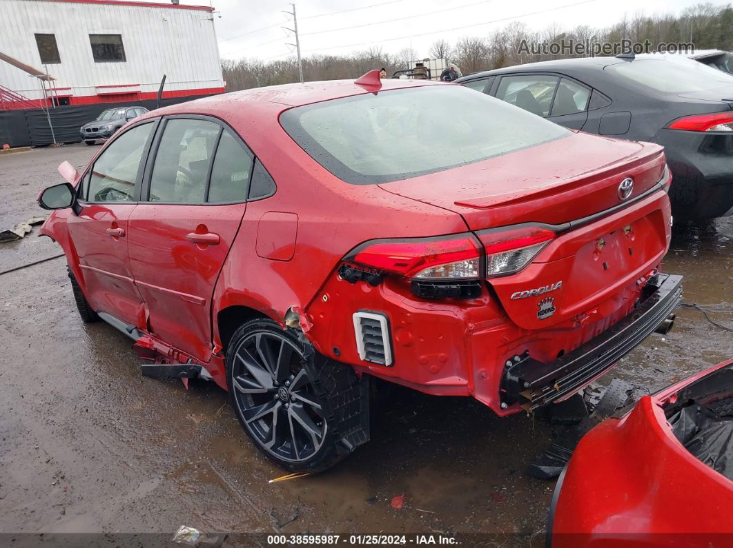 2020 Toyota Corolla Se Red vin: JTDS4RCE1LJ006672