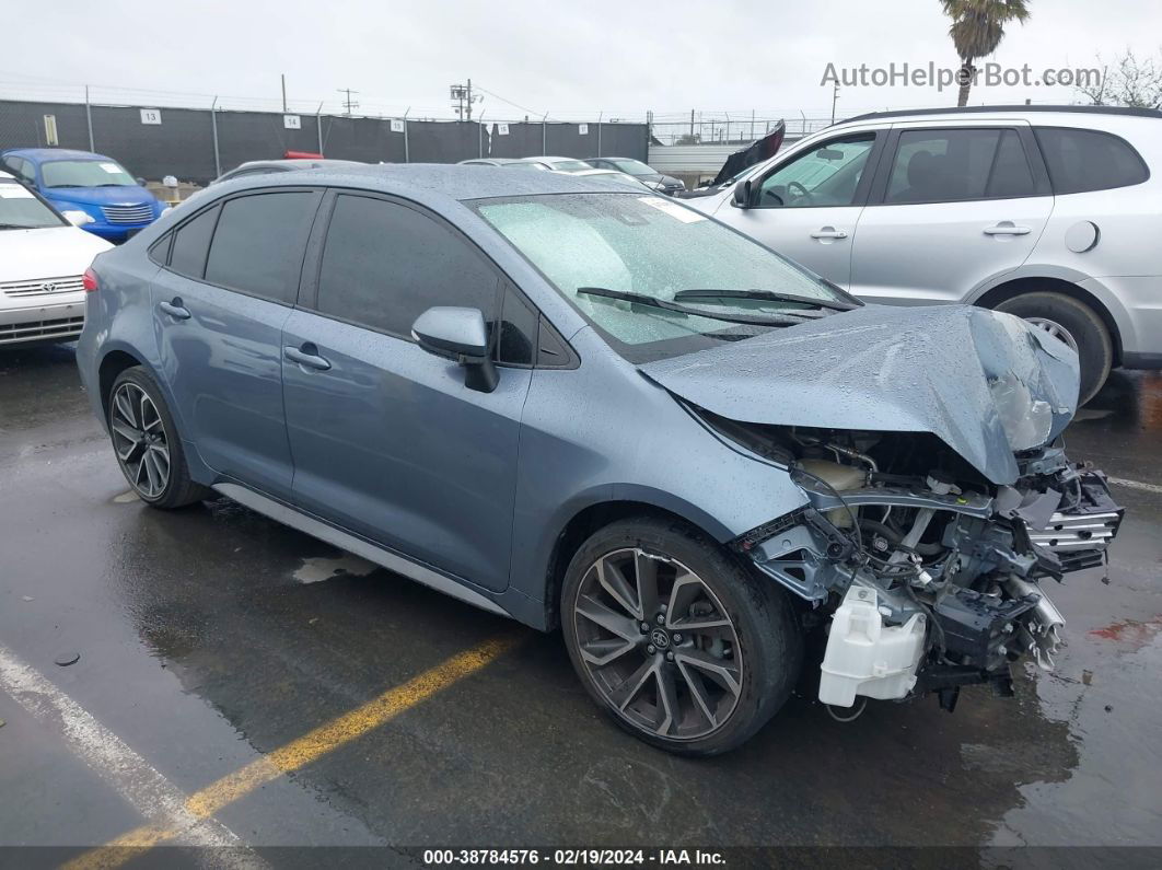 2020 Toyota Corolla Se Gray vin: JTDS4RCE1LJ042779