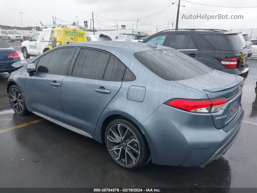 2020 Toyota Corolla Se Gray vin: JTDS4RCE1LJ042779