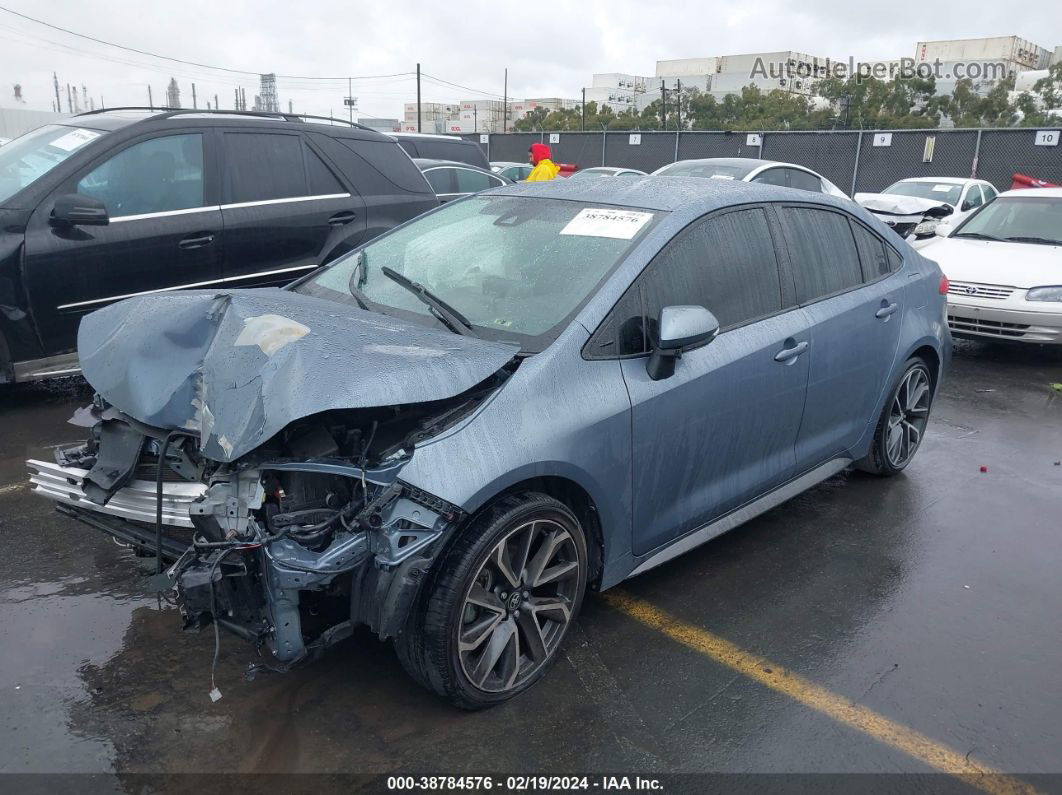 2020 Toyota Corolla Se Gray vin: JTDS4RCE1LJ042779