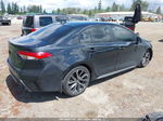 2020 Toyota Corolla Se Black vin: JTDS4RCE2LJ031158