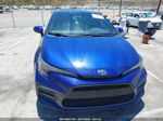 2020 Toyota Corolla Se Синий vin: JTDS4RCE2LJ034903