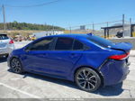 2020 Toyota Corolla Se Blue vin: JTDS4RCE2LJ034903