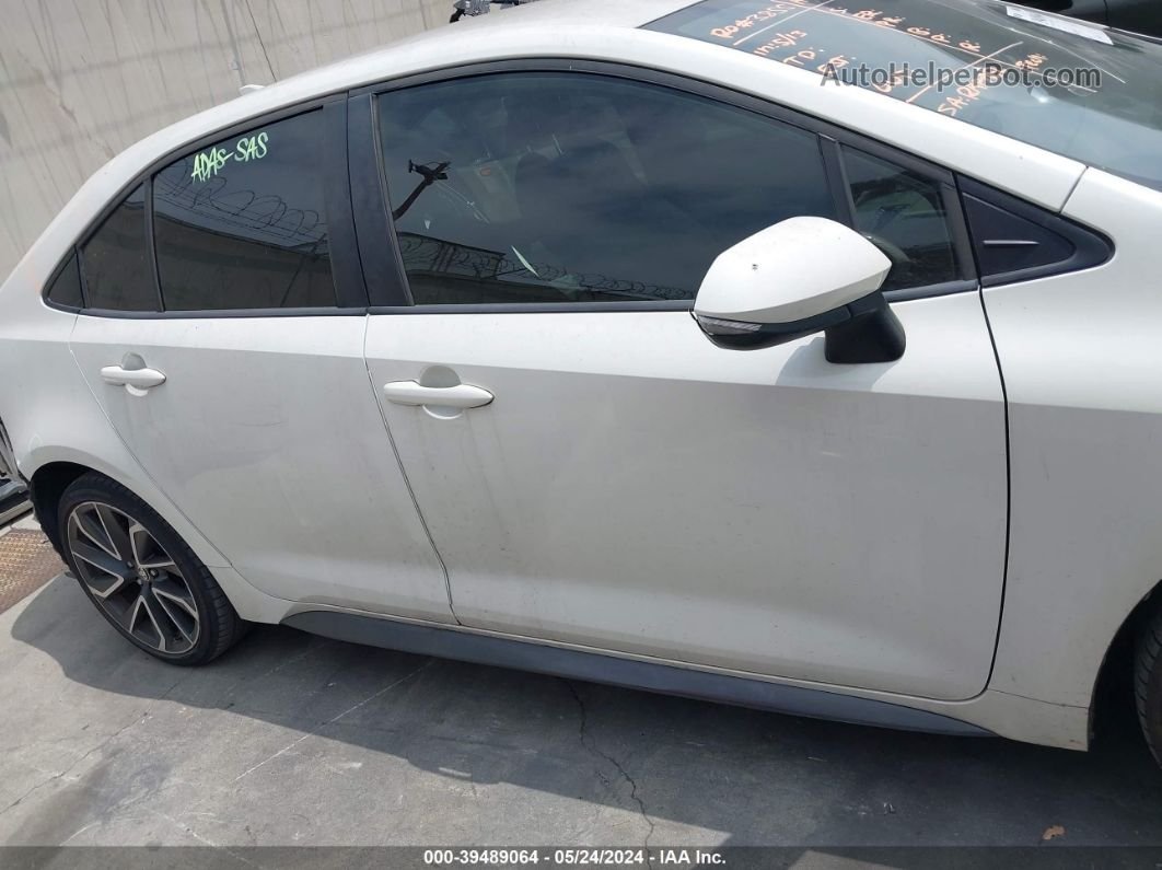 2020 Toyota Corolla Se White vin: JTDS4RCE2LJ040569