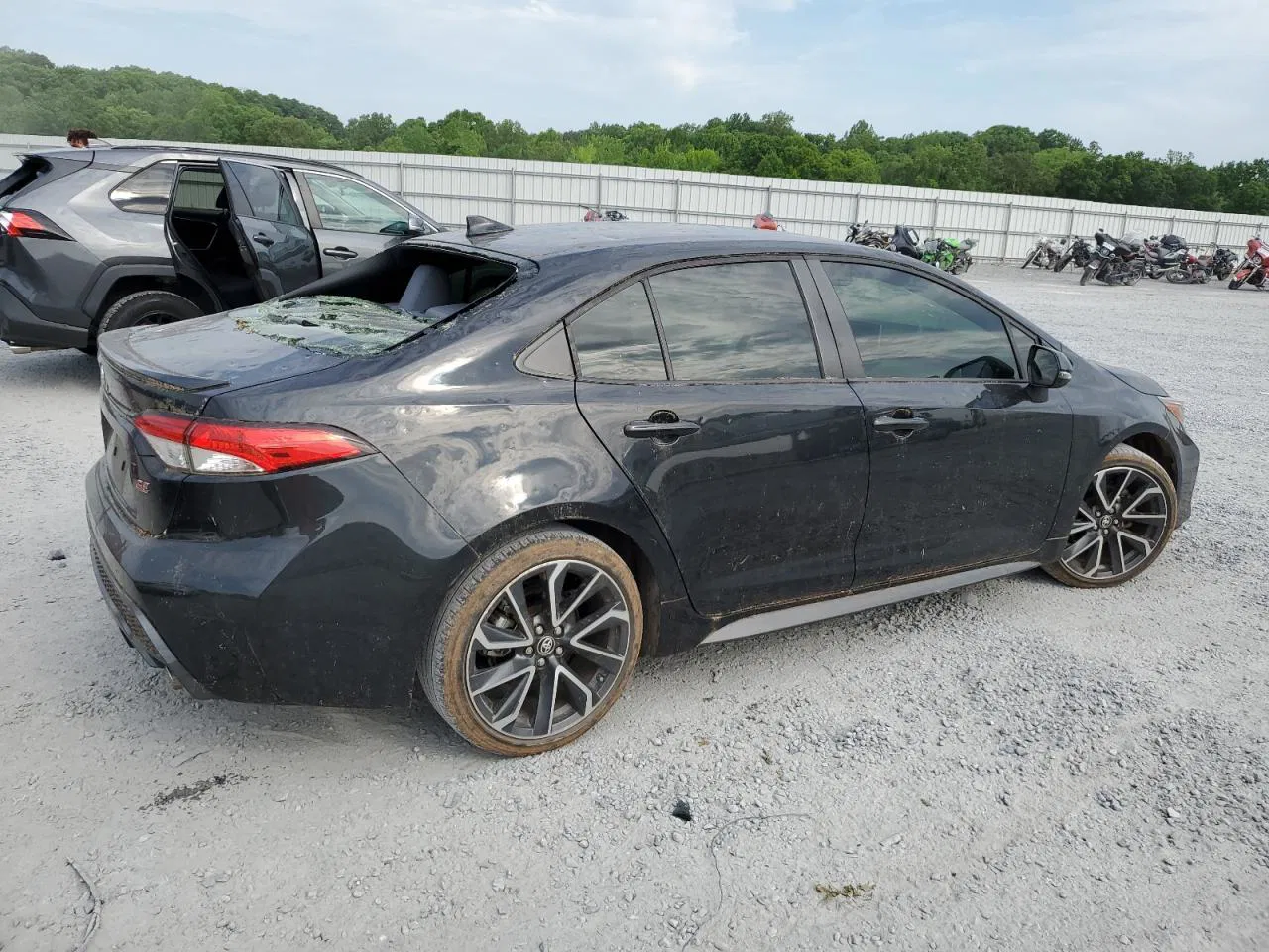 2020 Toyota Corolla Se Black vin: JTDS4RCE3LJ002249