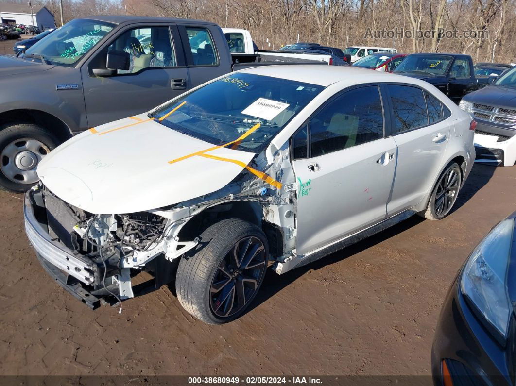 2020 Toyota Corolla Se Gray vin: JTDS4RCE3LJ016913