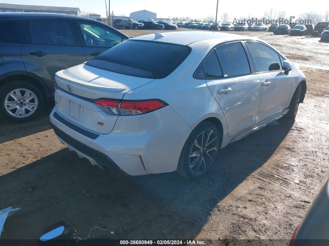 2020 Toyota Corolla Se Gray vin: JTDS4RCE3LJ016913