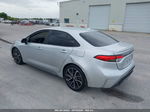 2020 Toyota Corolla Se Silver vin: JTDS4RCE4LJ024177