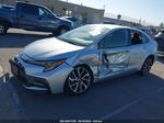 2020 Toyota Corolla Se Silver vin: JTDS4RCE6LJ033236