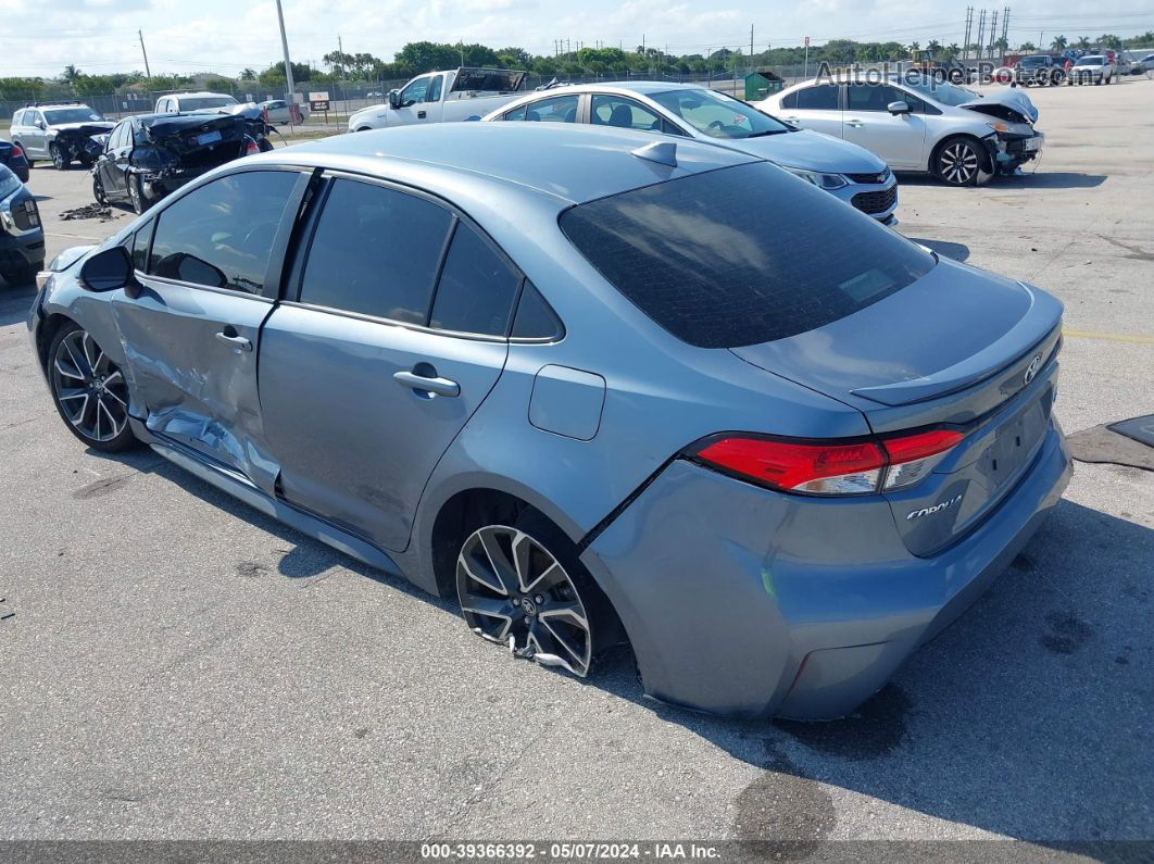 2020 Toyota Corolla Se Зеленый vin: JTDS4RCE7LJ028790