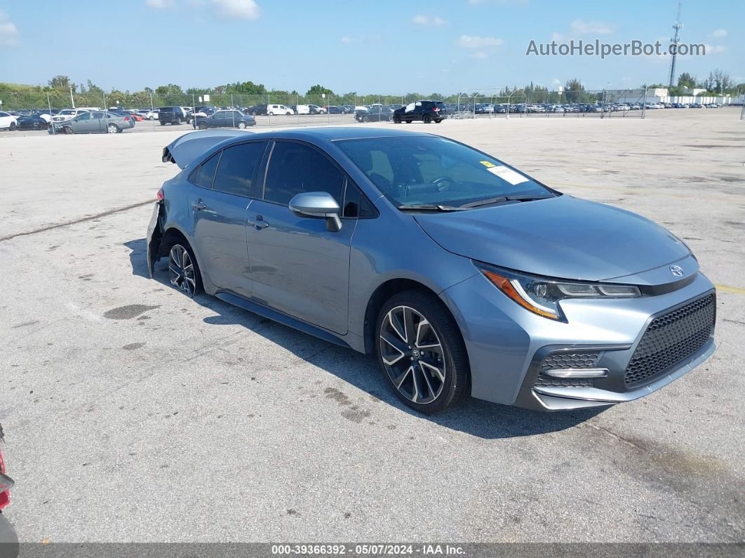 2020 Toyota Corolla Se Green vin: JTDS4RCE7LJ028790