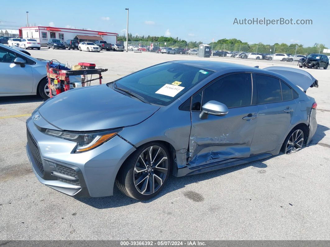 2020 Toyota Corolla Se Зеленый vin: JTDS4RCE7LJ028790