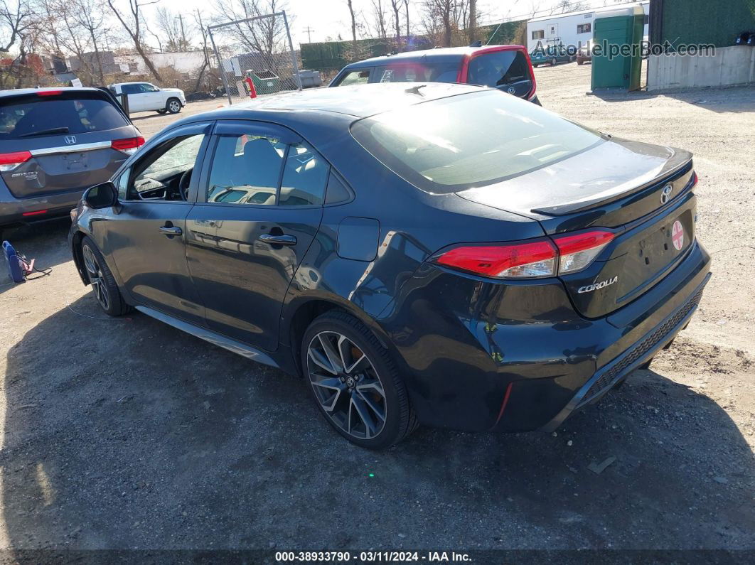 2020 Toyota Corolla Se Black vin: JTDS4RCE8LJ008838