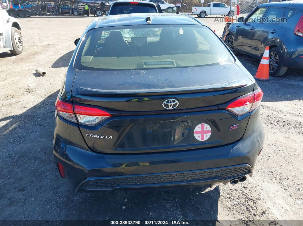 2020 Toyota Corolla Se Black vin: JTDS4RCE8LJ008838