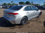 2020 Toyota Corolla Se Silver vin: JTDS4RCE8LJ012615